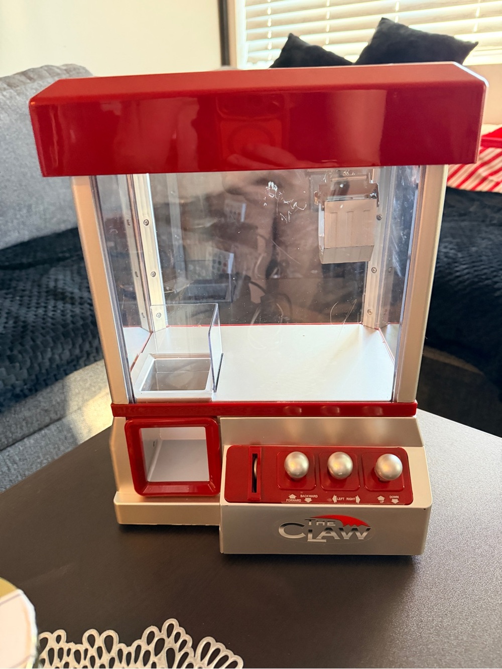 Kids Mini Claw Machine - Red and White